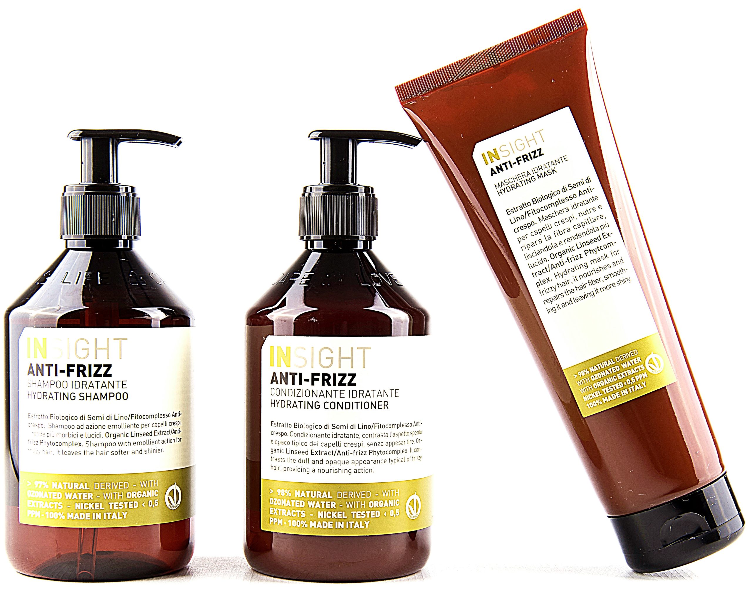 Bio-Shampoo-Insight-Anti-Frizz- Shampoo gegen krauses Haar nachhaltiges Shampoo